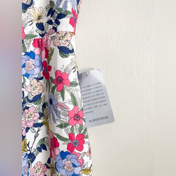 NSR Floral Sheath Dress Sleeveless Garden Cocktail Wedding Guest Event Victorian - Picture 6 of 9